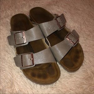 Birkenstock Rose Gold sand Grey Design Women 9